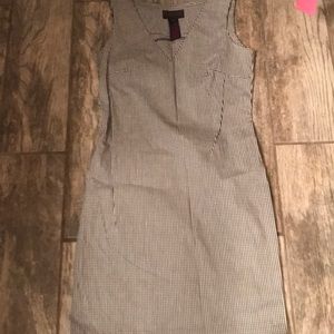 Ralph Lauren v- neck checkered dress